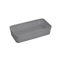 Καλαθάκι Okay Ν.1 large διαστάσεων 25.3x13.3x6cm σε γκρι χρώμα