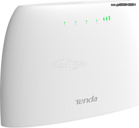 Tenda 4G03 Ασύρματο 4G Mobile Router Wi‑Fi  με 2 Θύρες Ethernet N300