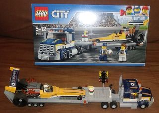 LEGO CITY Dragster Transporter 