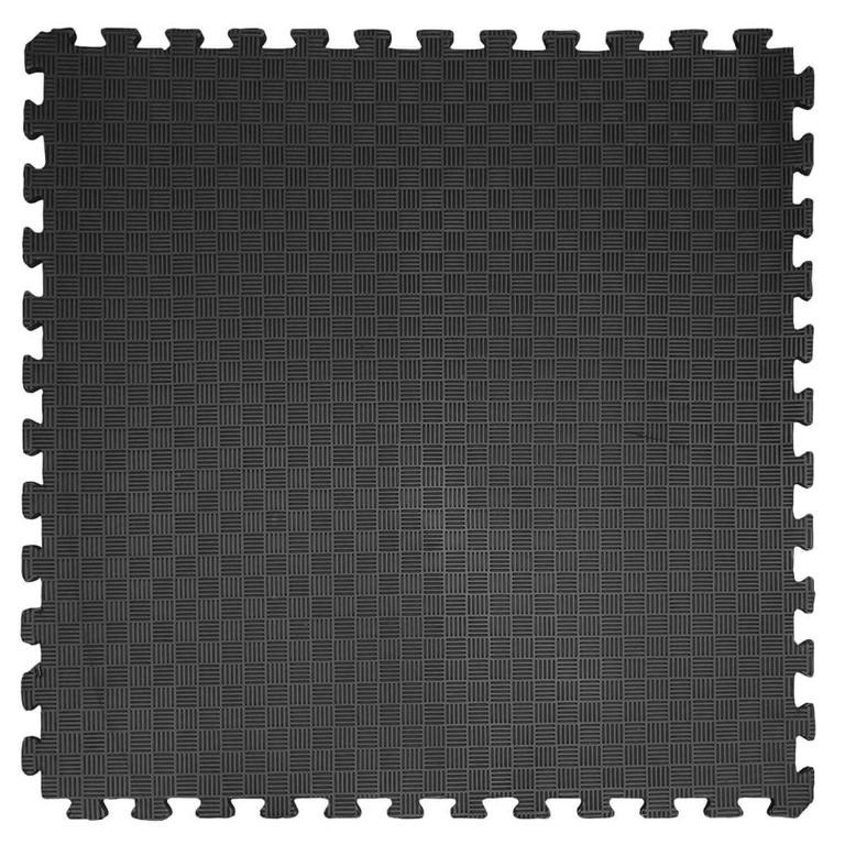 Στρώμα Τατάμι Παζλ EVA Αφρολέξ ECO PLAY 100x100x1.3cm Μαύρο