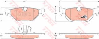 ΤΑΚΑΚΙΑ ΟΠ. BMW E81-E82-E84-E88-E90-E91-E92-E93 (TRW) WVA 23926-23927