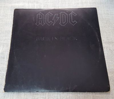 AC/DC – Back In Black LP Greece 1980'