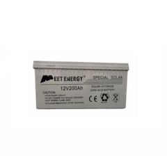 MEET ENERGY Gel 12V 200ΑΗ 12V-OEM Photovoltaic Battery - USED - ArtSound and Lights