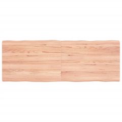 Επιφ Τραπεζιού Αν Καφέ 140x50x(2-4)εκ.Ακατέργ. Μασίφ Ξύλο Δρυός 363964