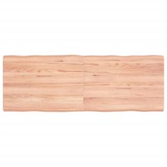 Επιφ Τραπεζιού Αν Καφέ 140x50x(2-6)εκ.Ακατέργ. Μασίφ Ξύλο Δρυός 363965