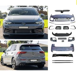 Πλήρες Πακέτο Golf 8 2020+ R Design Full Body Kit κομπλε με όλα που χρειάζονται για την τοποθέτηση  