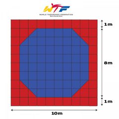 Στρώμα Τατάμι Παζλ ΑΦΡΟΛΕΞ JY 50Ο ΣΚΛΗΡΟ 100x100x2.5cm-thumb-3