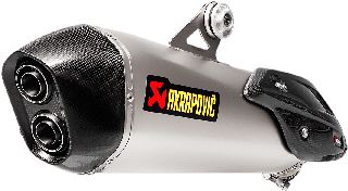 Akrapovic Exhaust Slip-On  Line Scooter Titanium BMW	C 650 GT ABS	2016	 - 2020