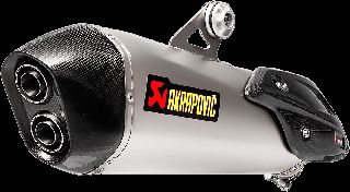 Akrapovic Exhaust Slip-On  Line Scooter Titanium BMW	C 650 GT ABS	2016	 - 2020