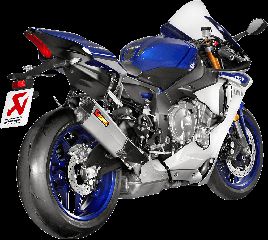 Akrapovic Exhaust Slip-On Line YAMAHA	YZF-R1M 1000 ABS - YZF-R1 1000 ABS	2015 - 2016