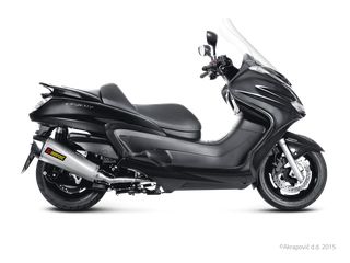 Akrapovic Exhaust  Slip-On Line SCOOTER YAMAHA	YP 400 ABS - YP 125 R - MAJESTY S 125 - YP 125	2007 - 2016  MBK	EVOLIS 400 ABS	2014	 - 2016
