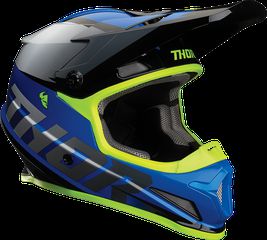 Κράνος THOR Sector Fader Helmet Black, Blue, White, Yellow, Gloss