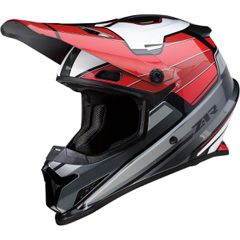 Κράνος Motocross Z1R RISE MC ΚΟΚΚΙΝΟ/ΓΚΡΙ