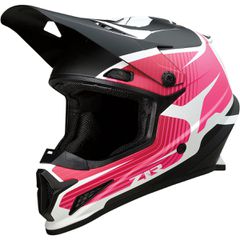 Κράνος Motocross Z1R RISE FLAME ΡΟΖ