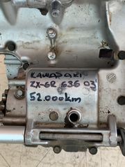 ΚΙΝΗΤΗΡΑΣ / ΜΟΤΕΡ KAWASAKI NINJA ZX6-R 636 , 00'-03' , *ZX636AE*, 52.000km / MOTORRAD PSARAKIS-thumb-13