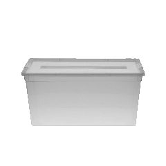 Κουτί smart box χωρητικότητας 15lt διαστάσεων 37.5x26.1x19,8cm διάφανο με καπάκι