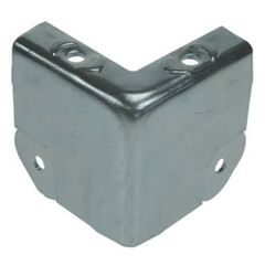 Adam Hall 4145 - Case Corner two-leg cranked for 6145 Aluminium Top Edge Capping - Adam Hall