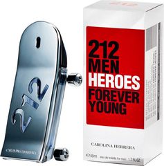 CAROLINA HERRERA 212 Men Heroes Forever Young EDT 50ml