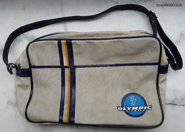 Olympic Airways Vintage Sac Voyage