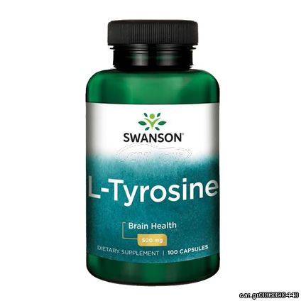 SWANSON L-TYROSINE 500MG 100CAPS