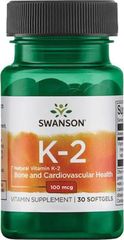 SWANSON VITAMIN K-2 100MCG 30SGELS