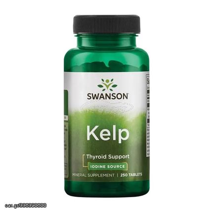 SWANSON KELP IODINE 225MCG 250TABS