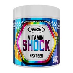 REAL PHARM VITAMIN SHOCK 300gr 30SERVS ORANGE