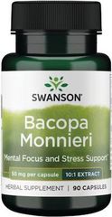 SWANSON BACOPA MONNIERI EXTRACT 10:1 50MG 90CAPS