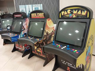 ΑΥΘΕΝΤΙΚΕΣ ΚΑΜΠΙΝΕΣ ΜΕ CRT MONITOR ARCADE GAMES VENOS ΤΗΛ 6909212299