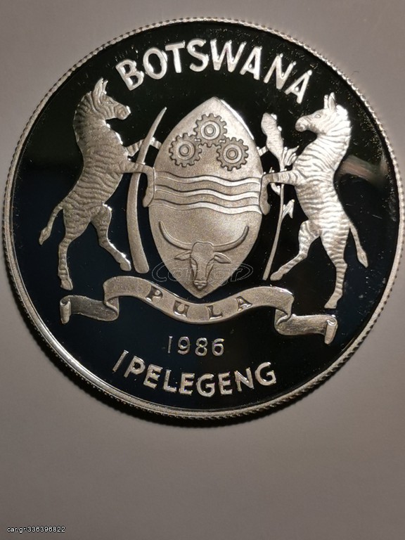 Νόμισμα Μπορσουανα 1986