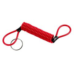 Κωδ.227206 Lampa ΣΠΙΡΑΛ ΥΠΕΝΘΥΜΙΣΗΣ ΓΙΑ ΑΝΤΙΚΛΕΠΤΙΚΟ ΔΙΣΚΟΦΡΕΝΟΥ ΚΟΚΚΙΝΟ 4mm 150cm τηλ.215-215-8211