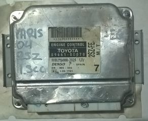 ΕΓΚΕΦΑΛΟΣ ΚΙΝΗΤΗΡΑ 2SZ 1.3cc VVTi TOYOTA YARIS 1999-2005 (EG)