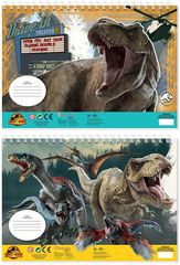 Μπλοκ Ζωγραφικης Jurassic World Διακακης - 000570911