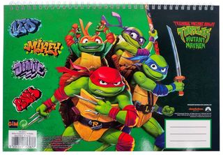 Μπλοκ Ζωγραφικης Ninja Turtles - 334-26413