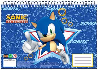 Μπλοκ Ζωγραφικης Sonic Classic - 334-81413