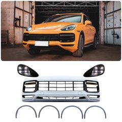 FULL BODY KIT Porsche Cayenne 92A (2011-2013) Conversion to 9Y0 Look
