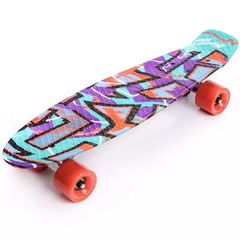 Ποδήλατο skateboard -waveboard '24 Meteor Multicolor Graffiti 22604 skateboard