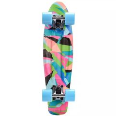 Bicycle skateboard -waveboard '24 Meteor Multikolor Colors 22605 skateboard