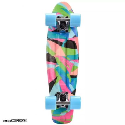 Bicycle skateboard -waveboard '24 Meteor Multikolor Colors 22605 skateboard