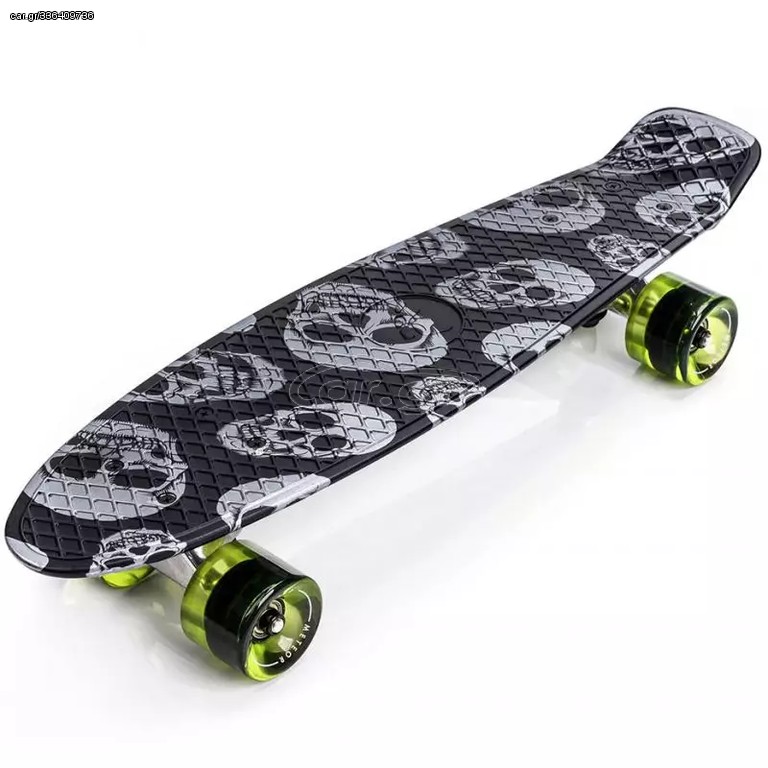 Skateboard -Waveboard 2025 Meteor Multicolor Skulls 22607 skateboard