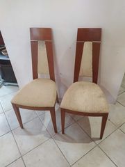 Σετ 2 καρέκλες μασίφ 98x43x46 