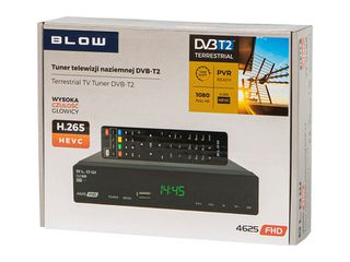 DVB-T2 decoder BLOW 4625FHD H.265 H.265 V2 tuner-thumb-1