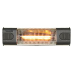Termomax TR20GR Επιτοίχια Σόμπα Χαλαζία 2000W Μαύρη