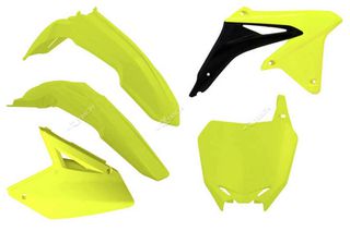 ΚΙΤ ΠΛΑΣΤΙΚΩΝ SUZUKI RMΖ 450 2008-2017-11 NEON YELLOW | RACETECH