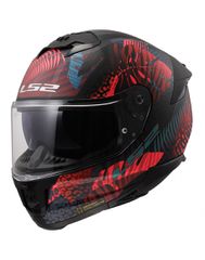 LS2 FF808 Stream II Jungle Matt Black/Blue/Pink
