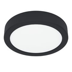 Φωτιστικό οροφής LED slim Ø300 24W 3CCT IP44 μαύρο σειρά PLUS (145-68570)