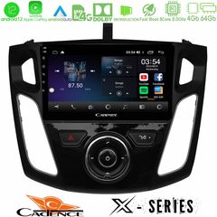 Cadence X Series Ford Focus 2012-2018 8core Android12 4+64GB Navigation Multimedia Tablet 9″