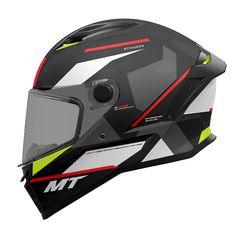 Κράνος MT Stinger 2 Cheste C0 μαύρο/άσπρο/fluo ματ