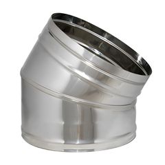 ΓΩΝΙΑ 45ο Φ130 0,4mm INOX 304CE TECHNOMETAL HELLAS