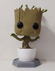 Funko Pop! Marvel: Guardians Of The Galaxy - Groot 01 Bobble-Head Supersized 18" 
